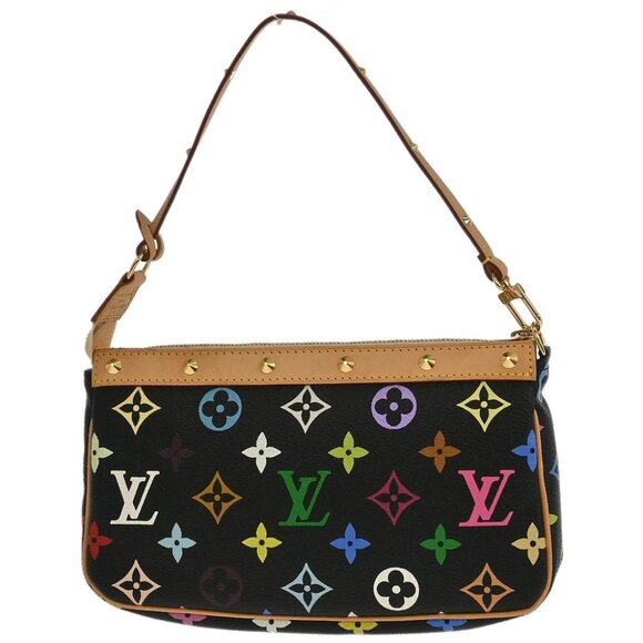 Louis Vuitton Black Multicolor Pochette Accessoires - Picture 1 of 7